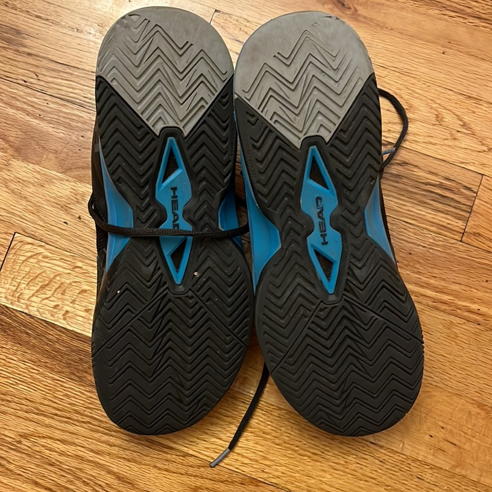 Head tennis men’s sneakers- size 11- revolt pro 3.5z. Black and turquoise - Picture 4 of 8